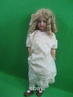 K&R Simon Halbig Doll Open Mouth Teeth Jointed Bisque 403 Germany