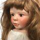 Kaye Wiggs Vintage Porcelain Doll Auburn Hair Brown Eyes Freckles 22 1995