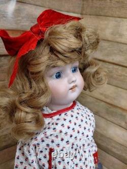 Kestner 168. 19.5 Damaged Beautiful Costume