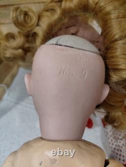 Kestner 168. 19.5 Damaged Beautiful Costume