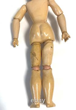 Kestner Antique 162 Lady Doll Gibson Girl Jointed Body 16 Orig Plaster Pate