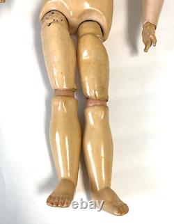 Kestner Antique 162 Lady Doll Gibson Girl Jointed Body 16 Orig Plaster Pate