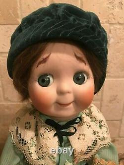 Kestner J. D. K #221 Googly Eye Germany Bisque Porcelain 11doll Reja Repro 1970