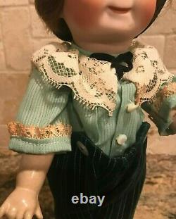 Kestner J. D. K #221 Googly Eye Germany Bisque Porcelain 11doll Reja Repro 1970