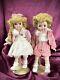 Kestner Jdk #221 Googly Eye Germany Bisque Porcelain Dolls Repro Pink Costume 9