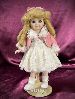 Kestner JDK #221 Googly Eye Germany Bisque Porcelain Dolls Repro Pink Costume 9