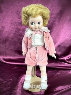 Kestner JDK #221 Googly Eye Germany Bisque Porcelain Dolls Repro Pink Costume 9