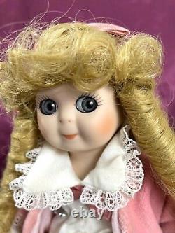 Kestner JDK #221 Googly Eye Germany Bisque Porcelain Dolls Repro Pink Costume 9