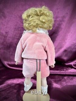 Kestner JDK #221 Googly Eye Germany Bisque Porcelain Dolls Repro Pink Costume 9