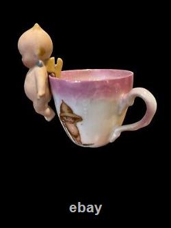 Kewpie Laying Blunderboo Place Card Holder RARE Rose O'Neill