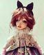 Ksenia. Handmade Doll, Boudoir Collectible Art Doll, Vintage Doll, Antique Doll