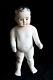 L? K Vtg Frozen Charlotte Doll Porcelain Hand Painted 12½ Tall Living Dead
