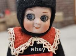 LITTLE IMP' 5.5 Kestner or Hertwig GOOGLY Eye Bisque Doll Halloween