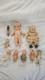 Lot 8 Vintage Kewpie Dolls Plus Large Decorative Shoe. Rare Japanese Bisque
