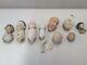 Lot Of Porcelain Vintage & Antique Doll Body Parts Arm Heads Germany Rare