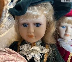 LOT6pc VINTAGE PORCELAIN DOLLS