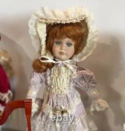 LOT6pc VINTAGE PORCELAIN DOLLS