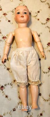 LOVELY 20 Antique German Doll -C. M. Bergmann- Great BJB, Antique Clothes