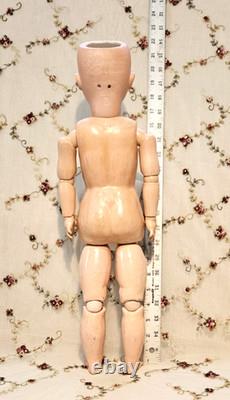 LOVELY 20 Antique German Doll -C. M. Bergmann- Great BJB, Antique Clothes