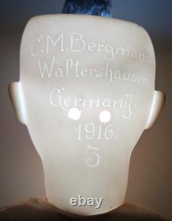 LOVELY 20 Antique German Doll -C. M. Bergmann- Great BJB, Antique Clothes