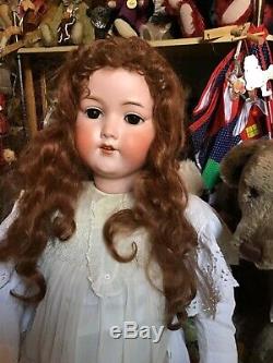 LOVELY HUGE 36 inch ARMAND MARSEILLE 390 ANTIQUE DOLL. A16M