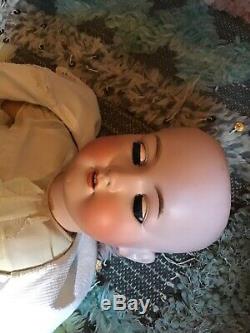 LOVELY HUGE 36 inch ARMAND MARSEILLE 390 ANTIQUE DOLL. A16M
