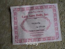 Lady Ann vintage Doll Victoria