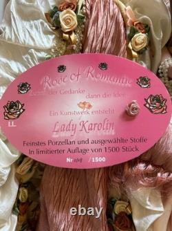 Lady Karolin Porcelain Doll Vintage Collectible with Box
