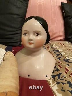 Large 34 kestner china head doll