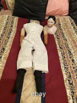 Large 34 kestner china head doll