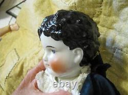 Large Antique China Head Doll Exposed Ears 23 Tall Germany