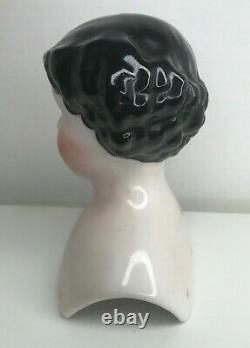 Large Antique German China Head Doll Head