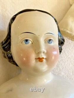 Large Kestner 26 German China Head Blue Eyes Orig Body