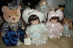 Large Lot/150-victorian Style-porcelain Dolls/barbies/vintage/babies/many Types