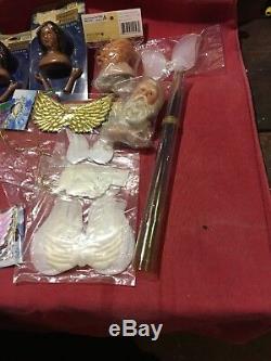 Large Lot Of Vintage PORCELAIN Doll Fairy Heads Arms Legs And Others