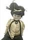 Large Victorian Doll 22 Porcelain Head Clothes Hat Withstand Mid-late 1800s Nice