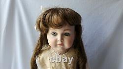 Large Vintage Hand-Made Full Porcelain Doll Signed, Hendrix withStand Very Nice