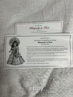 Large Vintage Rhapsody In Rose By Pamela Erff Doll Danbury Victorian NEW