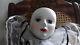 Large Vintage Silvestri Art Deco Pierrot Clown Porcelain Doll 41 Tall 1980's