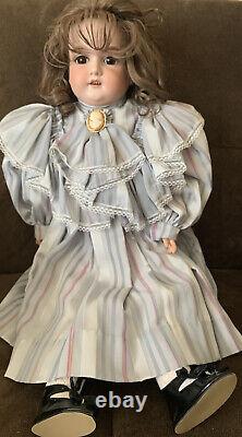 Late 1890's Antique Armand Marseille German Doll, 29 in, AM 9- DEP