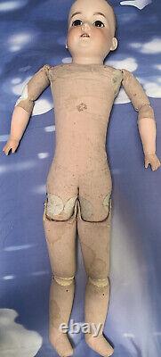 Late 1890's Antique Armand Marseille German Doll, 29 in, AM 9- DEP