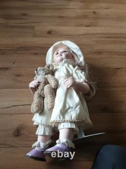 Leonardo Collection Porcelain Doll Rare Vintage Amazing Piece For A Collection