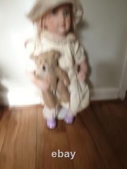 Leonardo Collection Porcelain Doll Rare Vintage Amazing Piece For A Collection