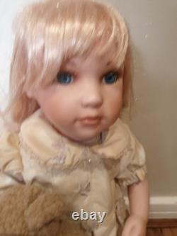 Leonardo Collection Porcelain Doll Rare Vintage Amazing Piece For A Collection