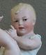 Lg Gebruder Heubach Bisque Porcelain Piano Baby Doll Figurine Antique Vintage Mr