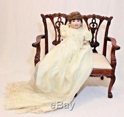 Life Size Toddler Porcelain Doll-Full Body-Handmade-Vintage-Rare-Life Like