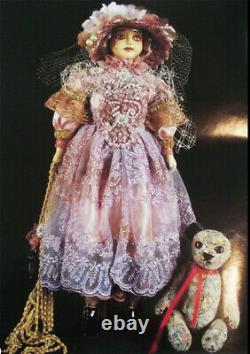 Linda Carroll Shereese Antique Reproduction Porcelain Australian Attic Doll Nrfb