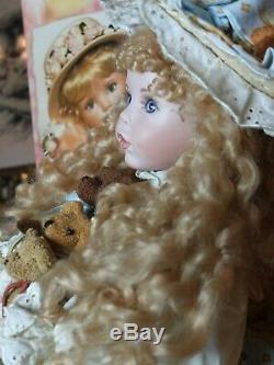 Linda Rick, Sydney & Her Antique Teddys The Dollmaker, Porcelain Doll, New