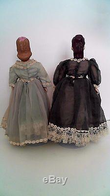 Little Women Dolls Vintage Handmade Porcelain Mary Award Winners Fawn Zeller