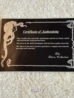 Lot Of Four Vintage Porcelain Dolls The Starz Collection Some Original Boxes